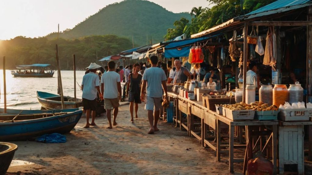 Chaloklum Sunday Market