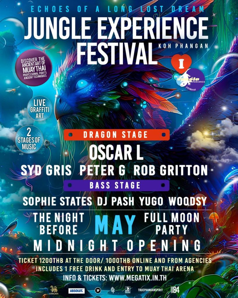 JUNGLE EXPERIENCE FESTIVAL MAY 11th