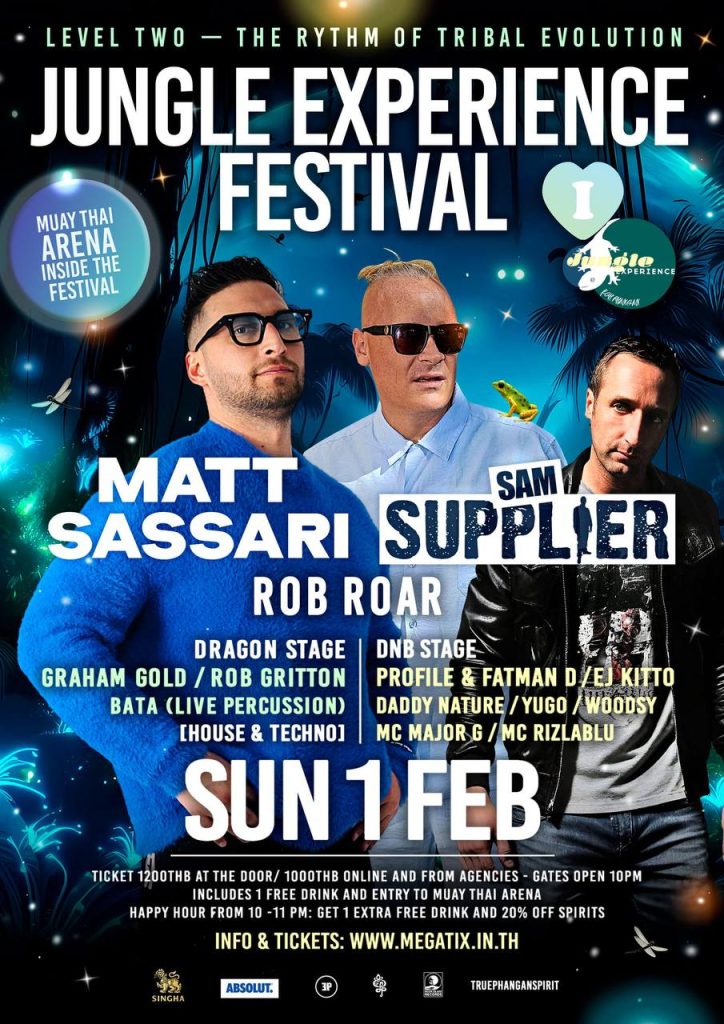 Jungle Experience Festival | Sunday 1 February