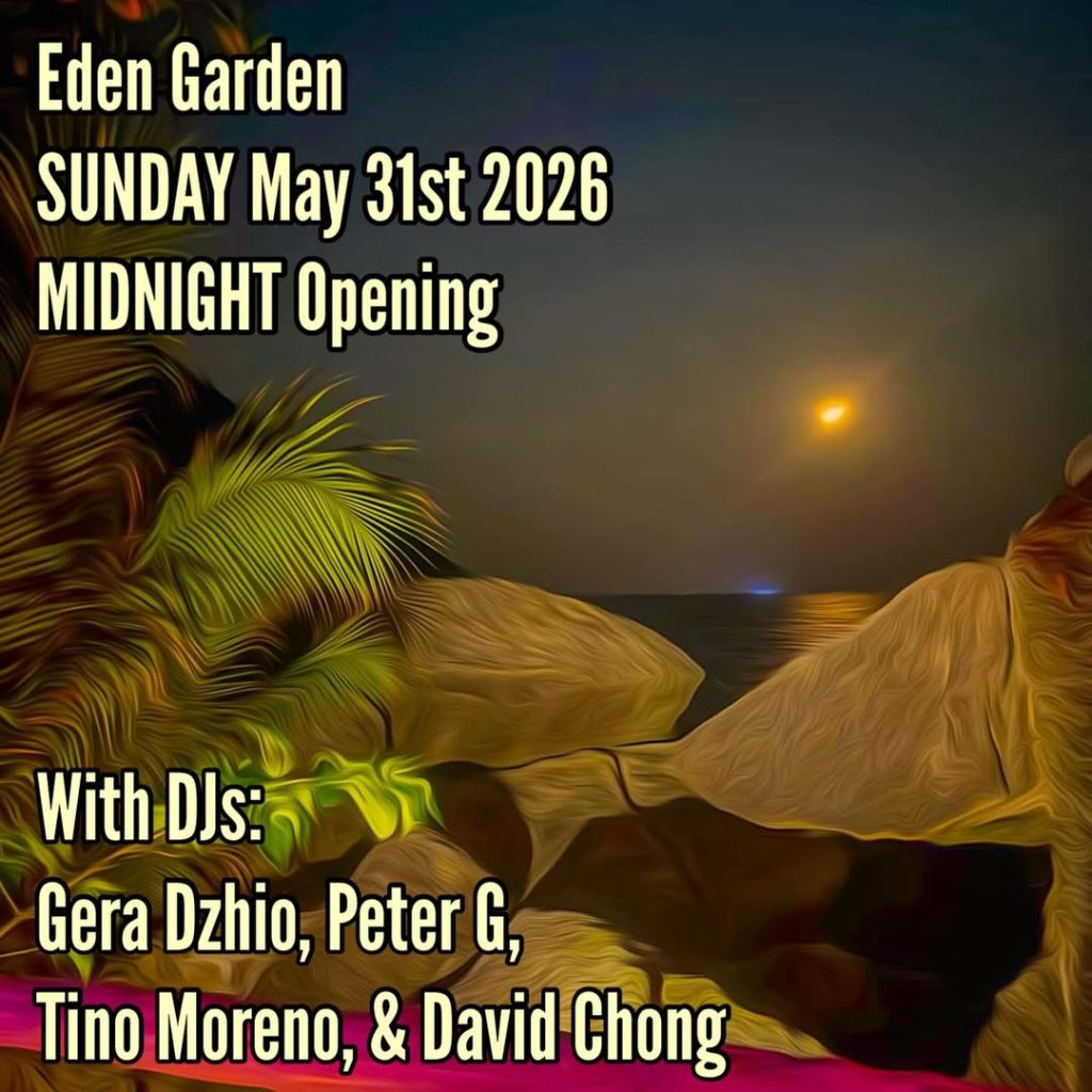 Eden Garden Sunday (this week only)