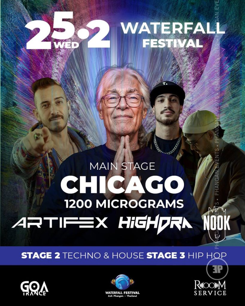 CHICAGO 1200 MICROGRAMS at WATERFALL FESTIVAL – FEB 25