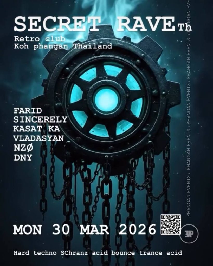SECRET RAVE – HARD TECHNO – RETRO MOUNTAIN