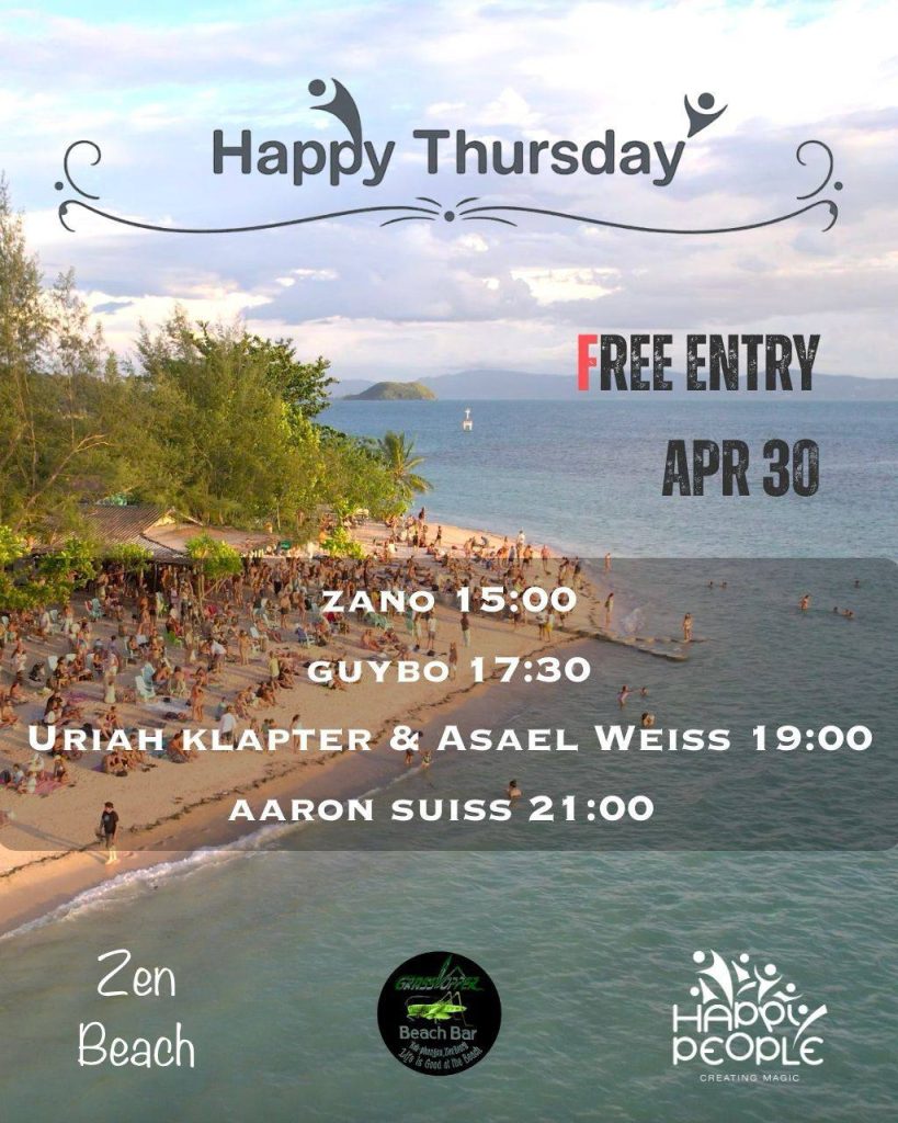 Happy Saturday at Zen Beach