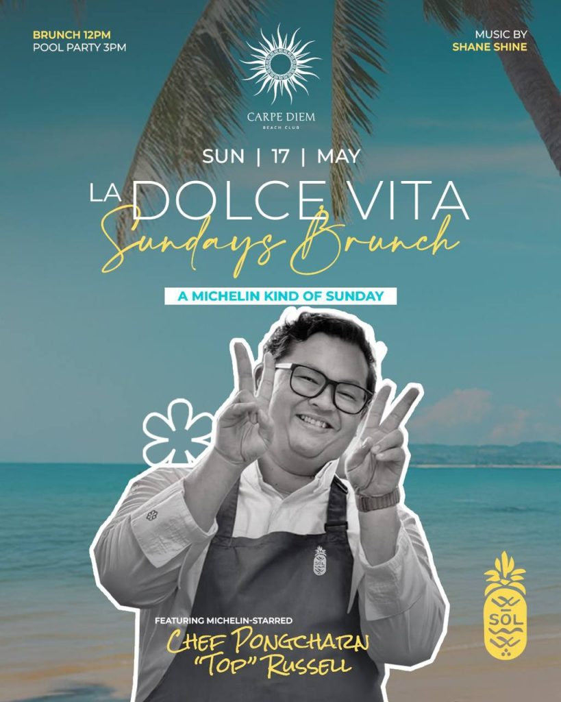 LA DOLCE VITA Sundays Brunch at Carpe Diem Beach Club