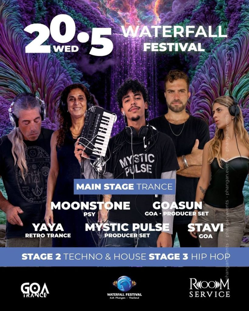 MOONSTONE, GOASUN, YAYA, MYSTIC PULSE, STAVI