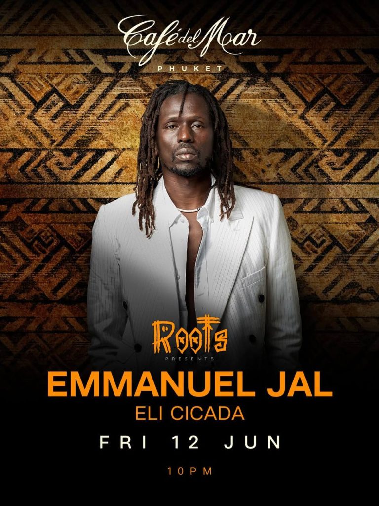 Emmanuel Jal at Café del Mar Phuket