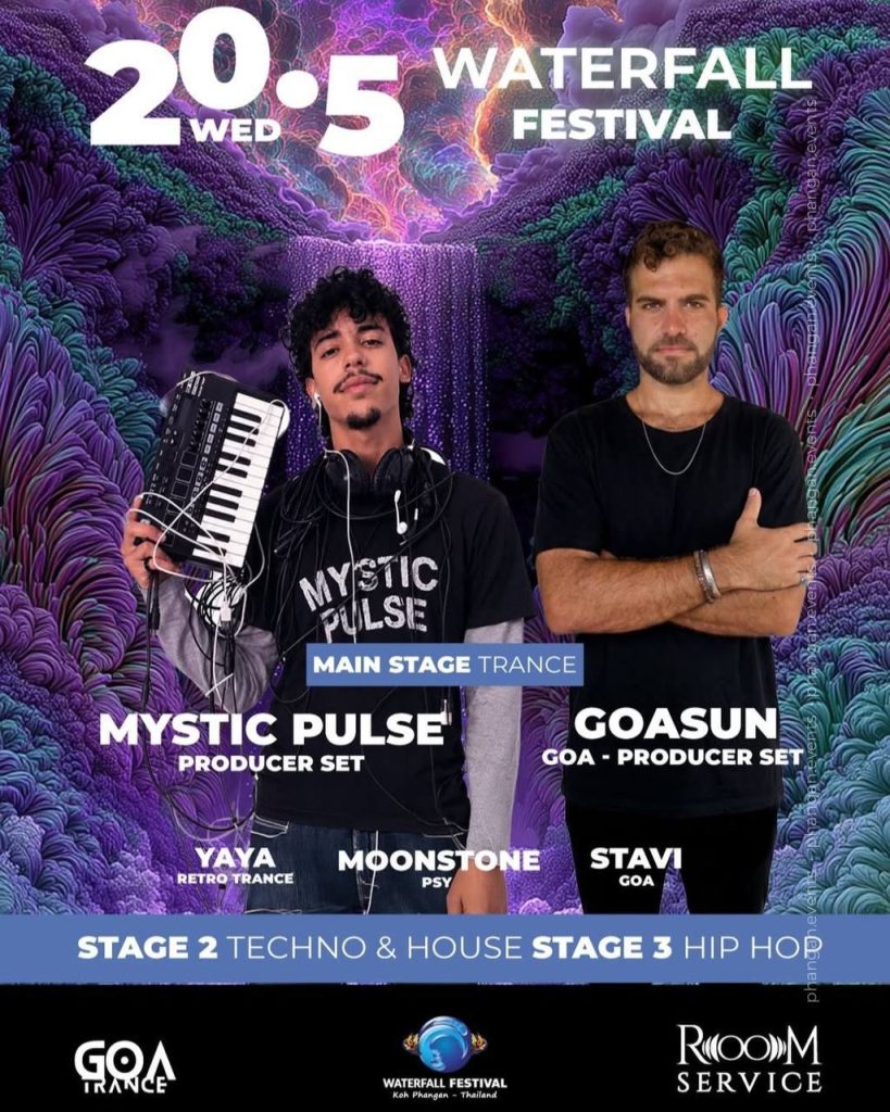 Waterfall Festival: MYSTIC PULSE & GOASUN