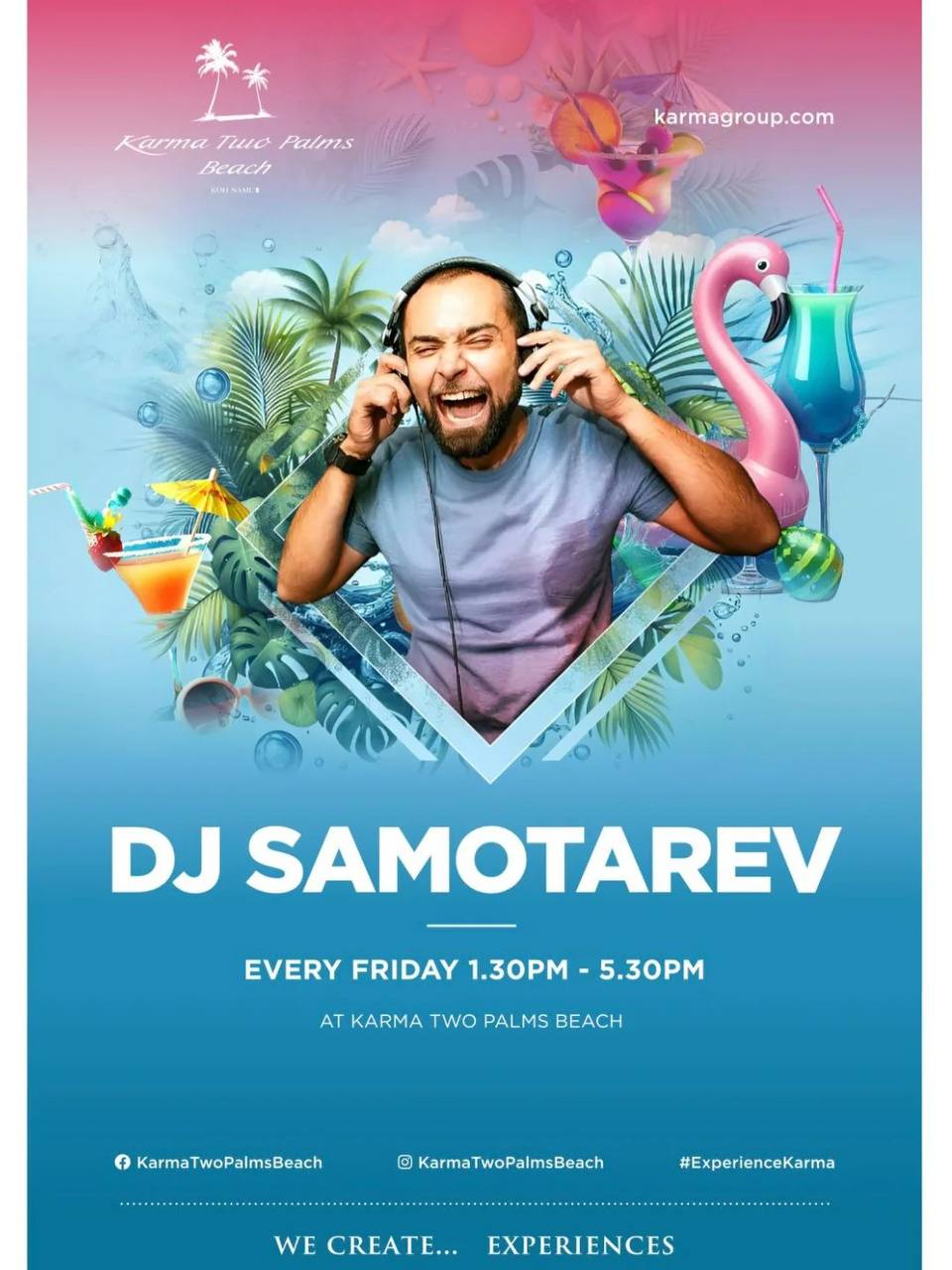 DJ SAMOTAREV at Karma Two Palms Beach