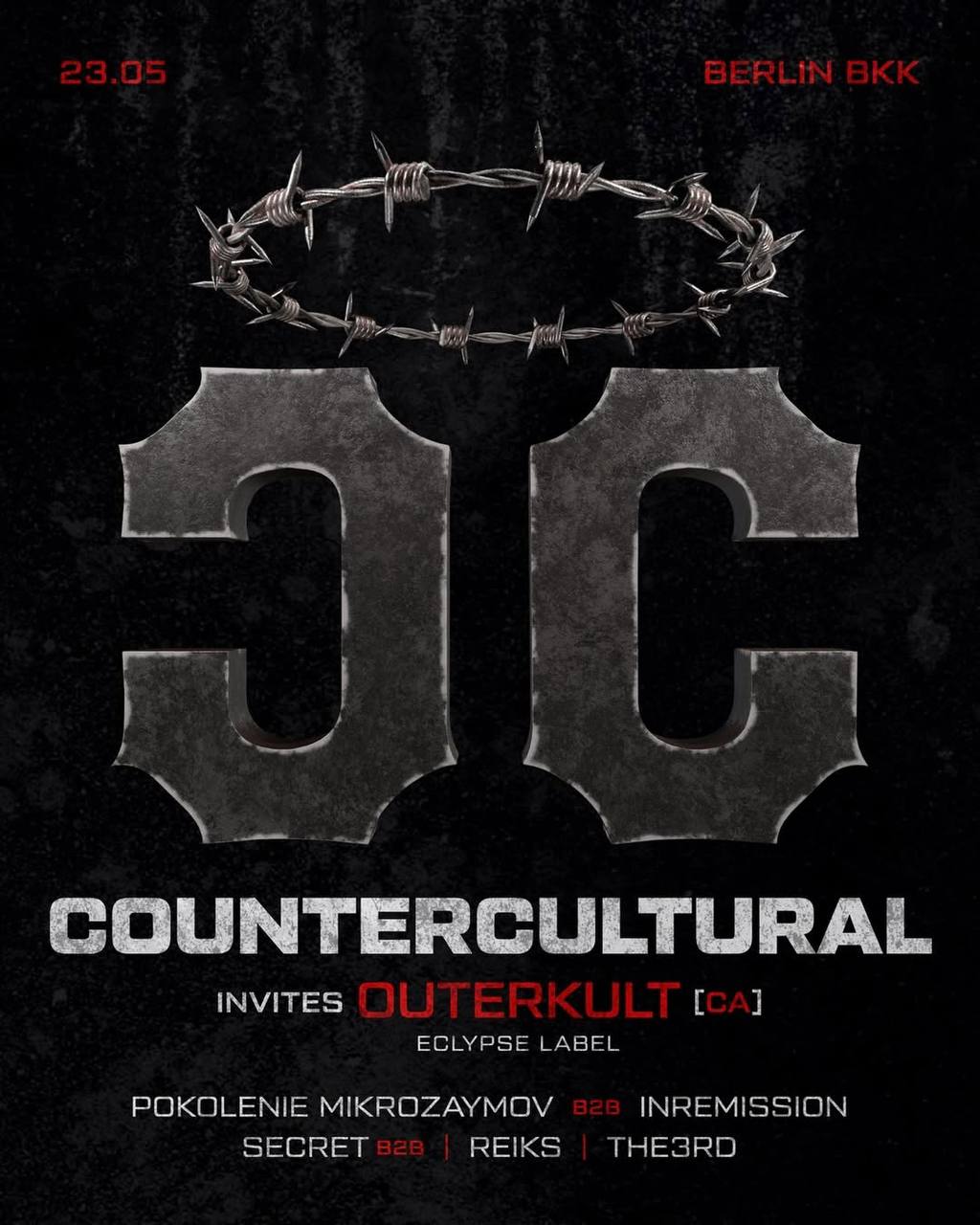 Countercultural invites Outerkult at Berlin BKK