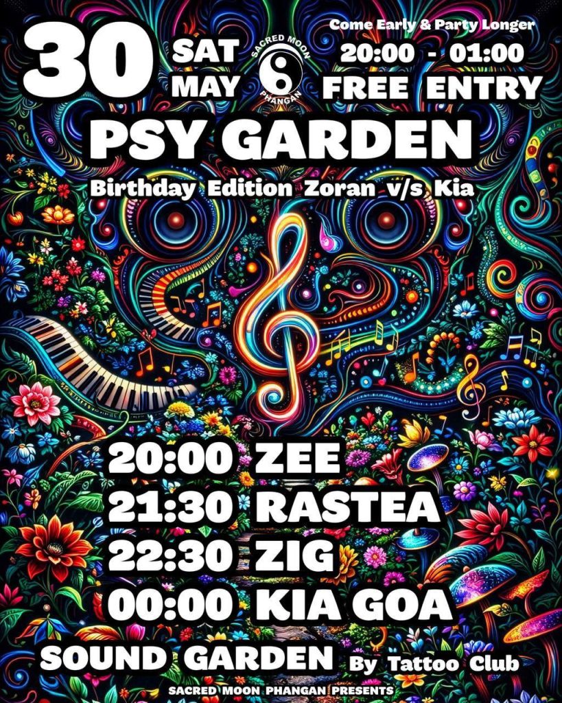 Psy Garden (Birthday Edition) at Sound Garden