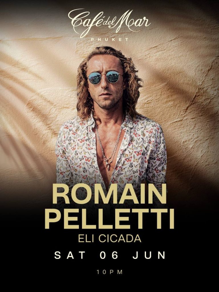 Romain Pelletti at Café del Mar Phuket