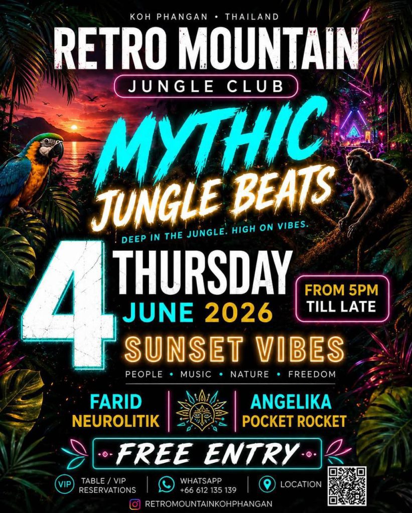 Mythic Jungle Beats at Retro Mountain Jungle Club