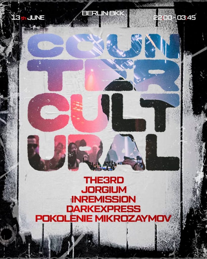 COUNTER CULTURAL at BERLIN BKK
