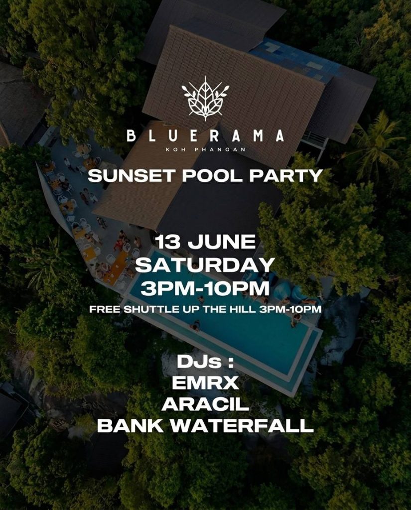SUNSET POOL PARTY at Bluerama
