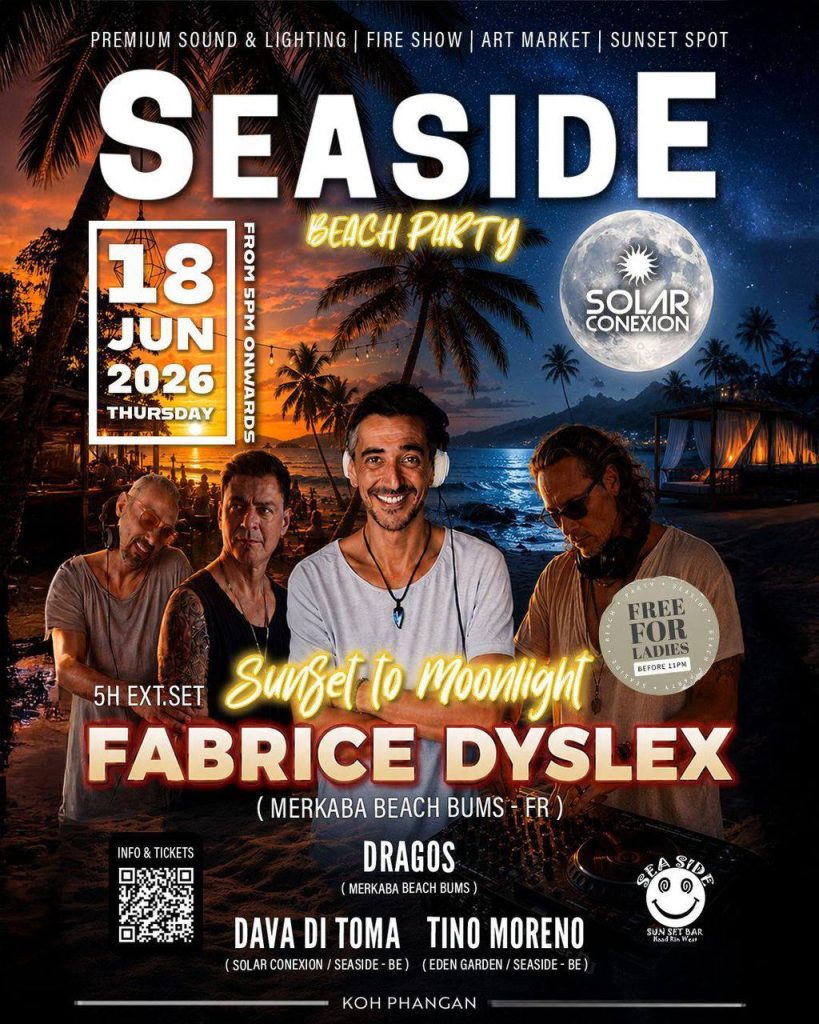 SOLAR CONEXION: SEASIDE BEACH PARTY