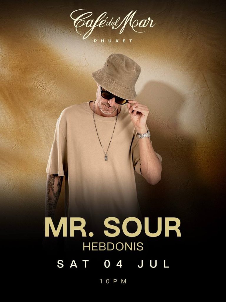 Mr. Sour & Hebdonis at Café Del Mar Phuket