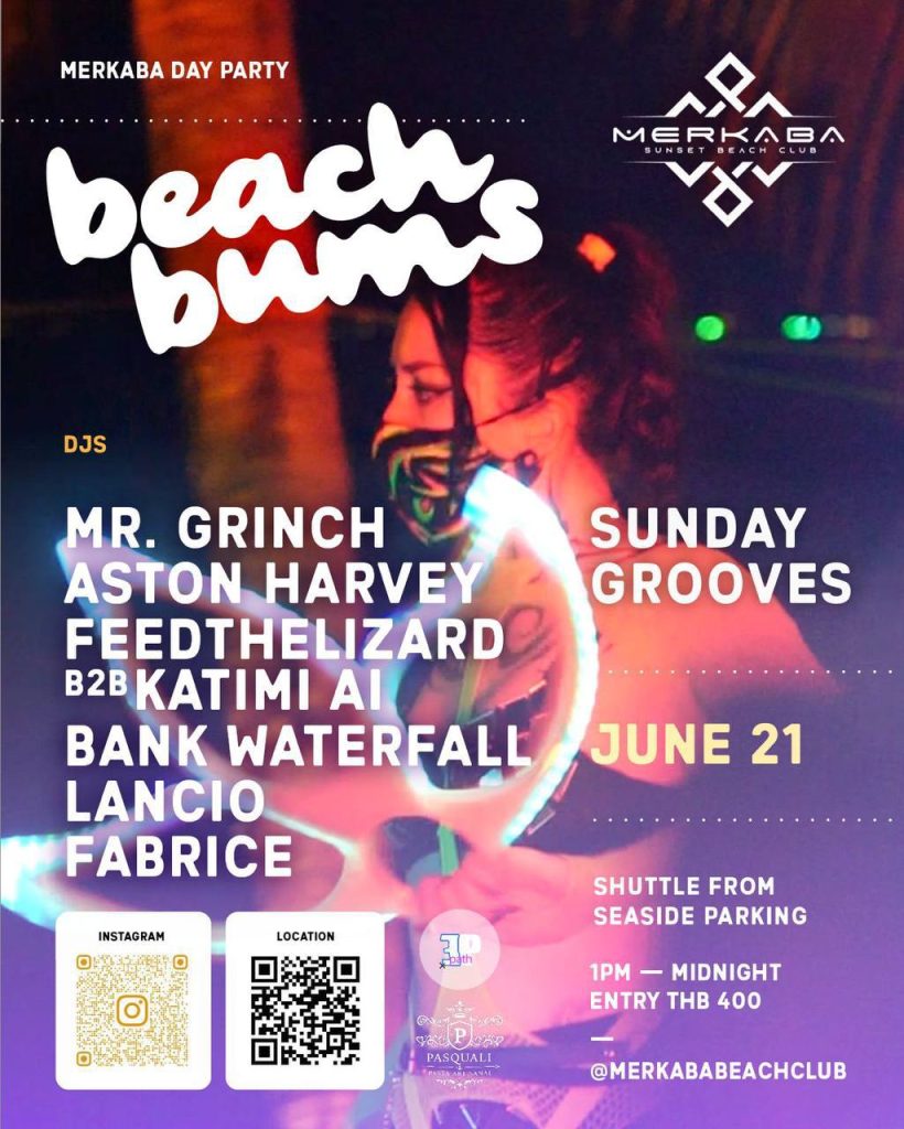 Beach Bums at Merkaba Sunset Beach Club