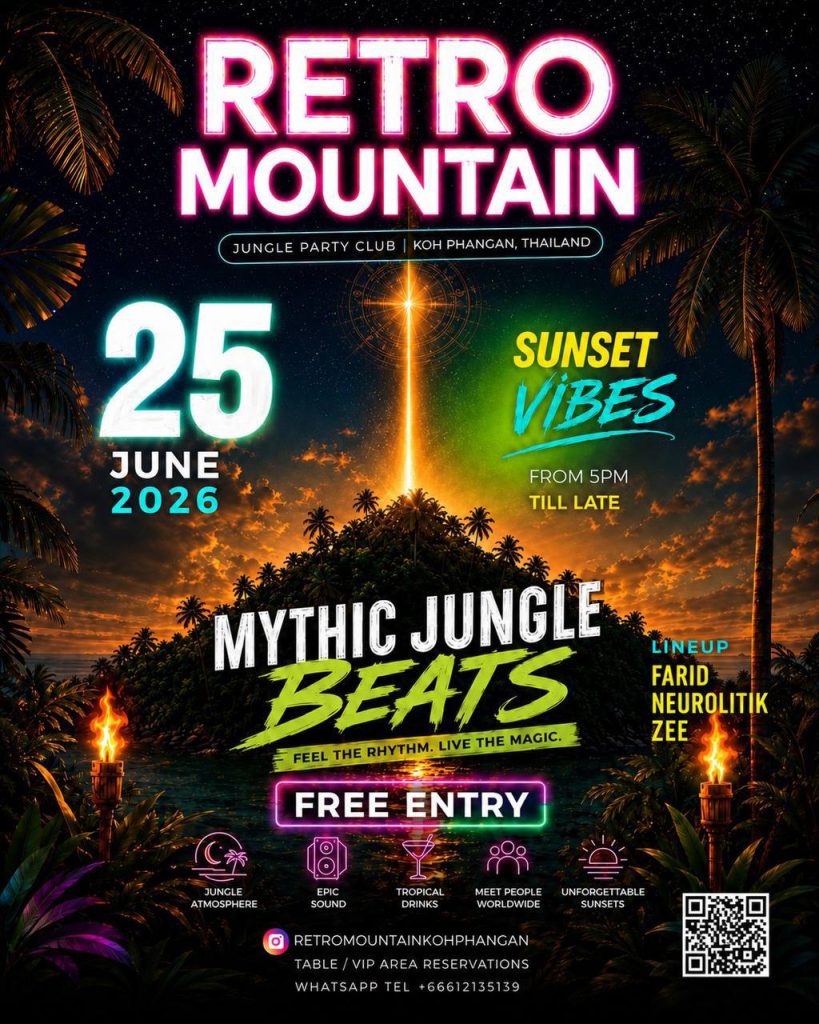 MYTHIC JUNGLE BEATS at Retro Mountain