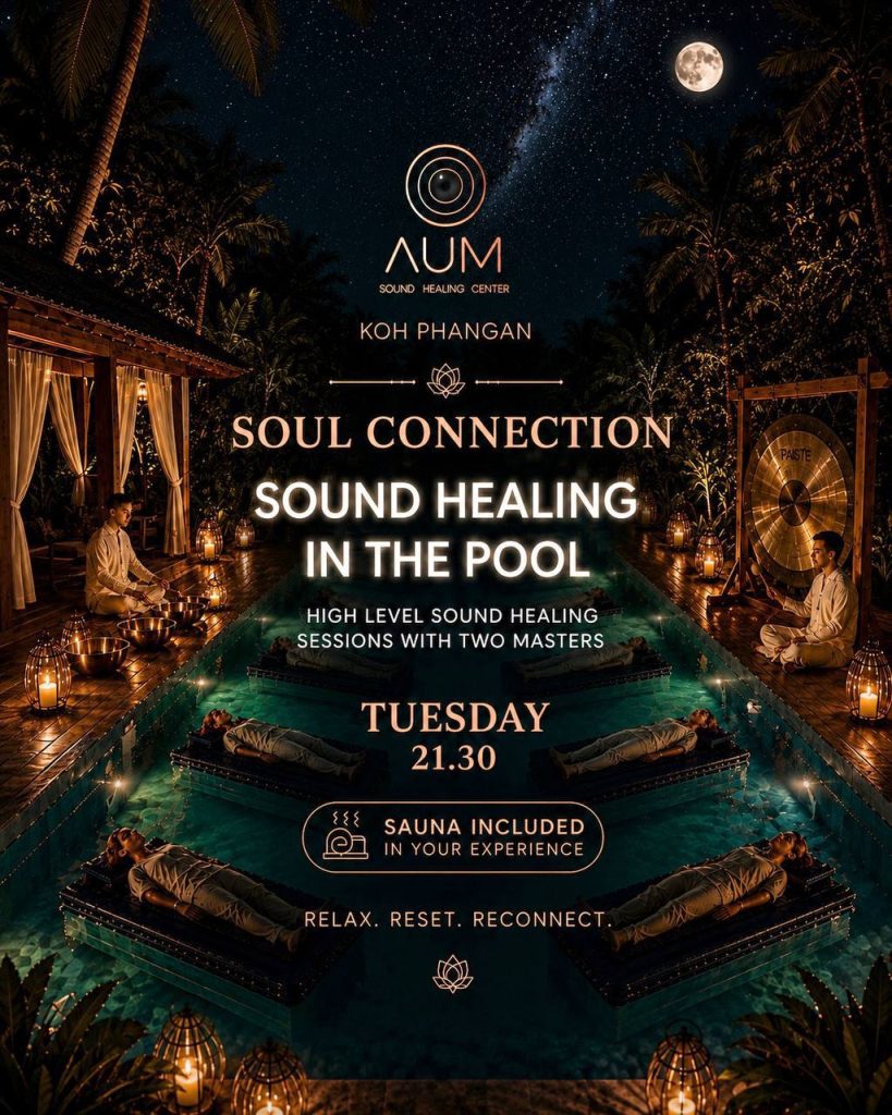 SOUL CONNECTION SOUND HEALING IN THE POOL at AUM Sound Healing Center
