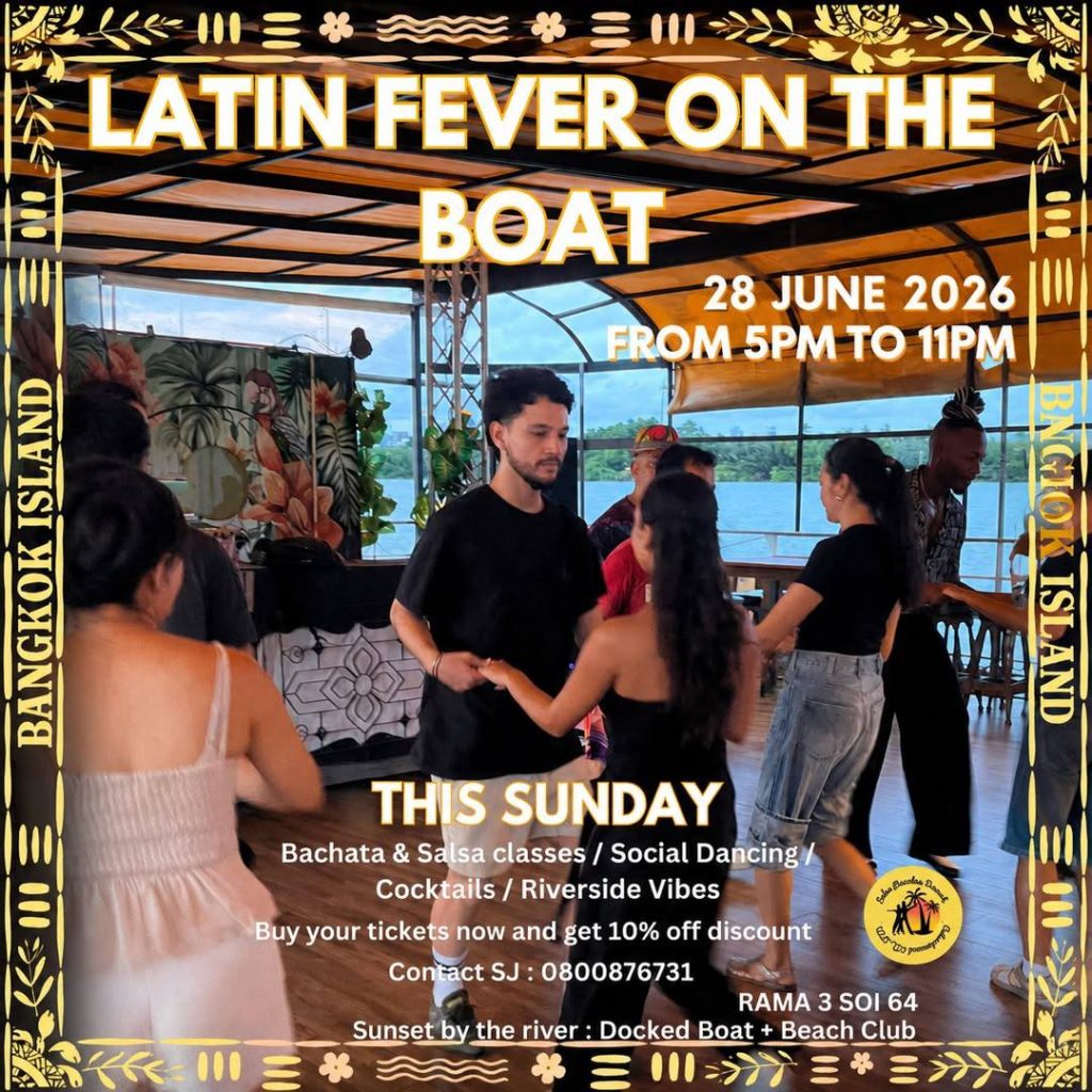 LATIN FEVER ON THE BOAT at Bangkok Island