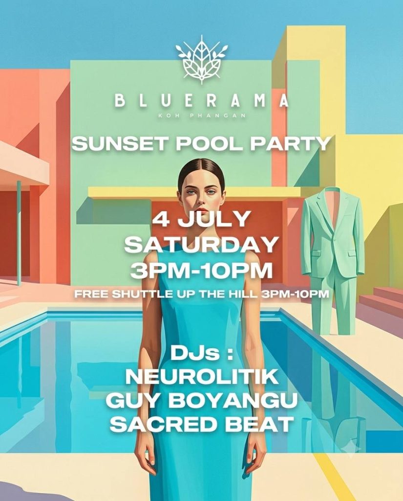 SUNSET POOL PARTY at Bluerama