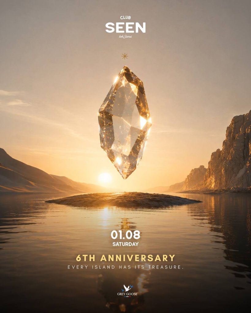 6TH ANNIVERSARY at SEEN Beach Club Koh Samui