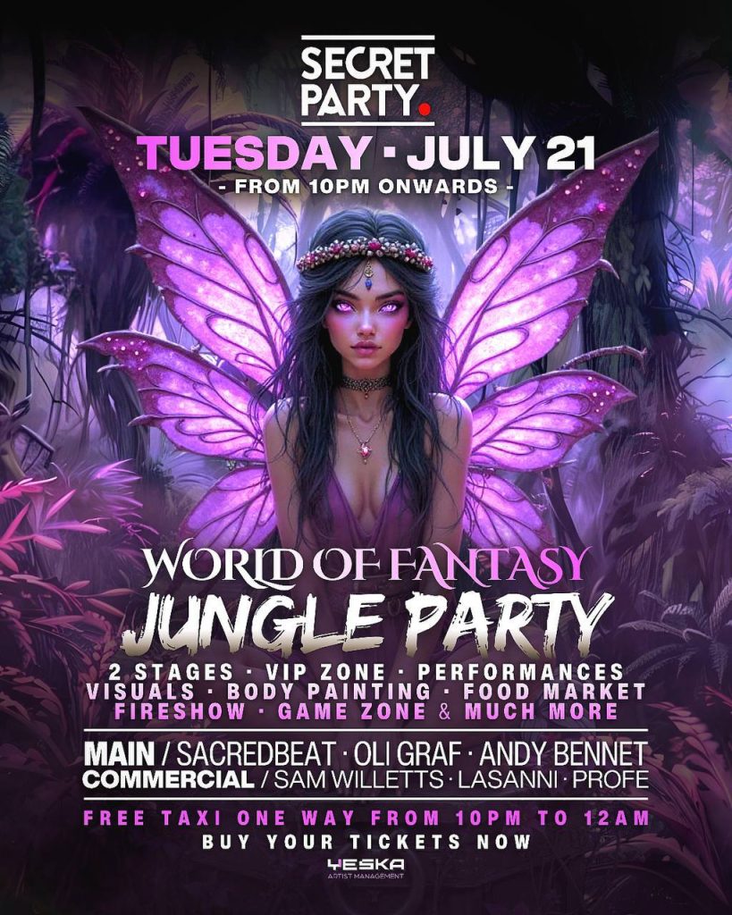 World of Fantasy Jungle Party