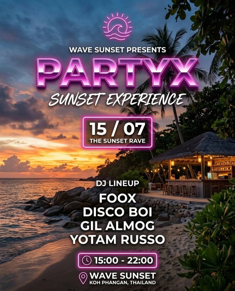 Party X Sunset Experience at Wave Sunset