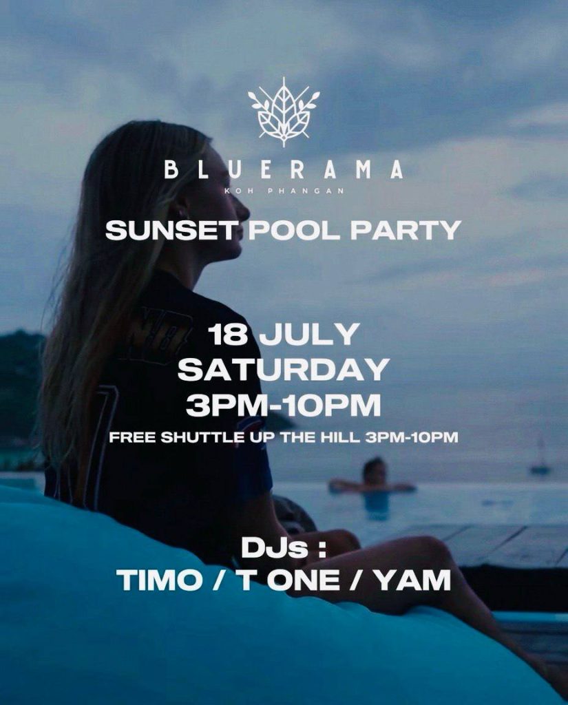 Sunset Pool Party at Bluerama