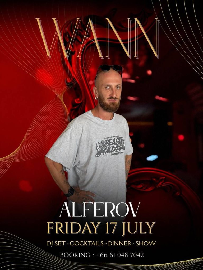 Alferov takes over the decks for an exclusive DJ set