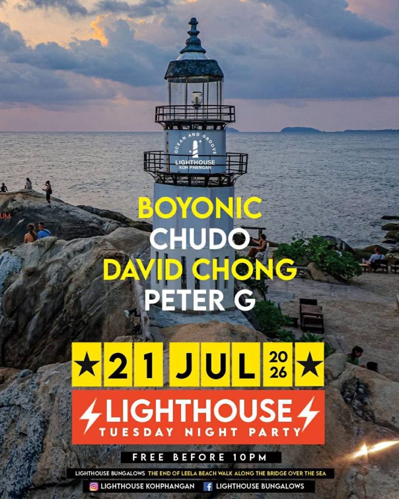 Tuesday Night Party at Lighthouse Koh Phangan