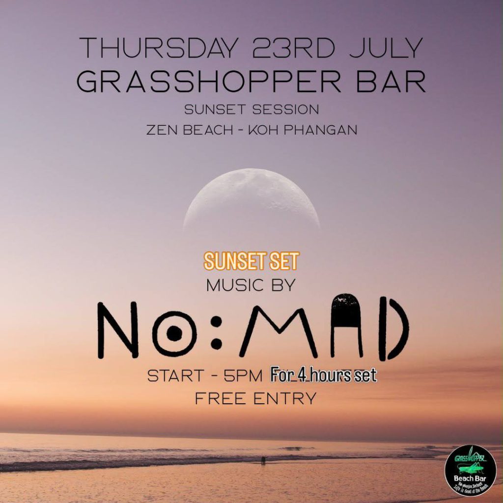 Sunset Session with NO:MAD at Grasshopper Bar