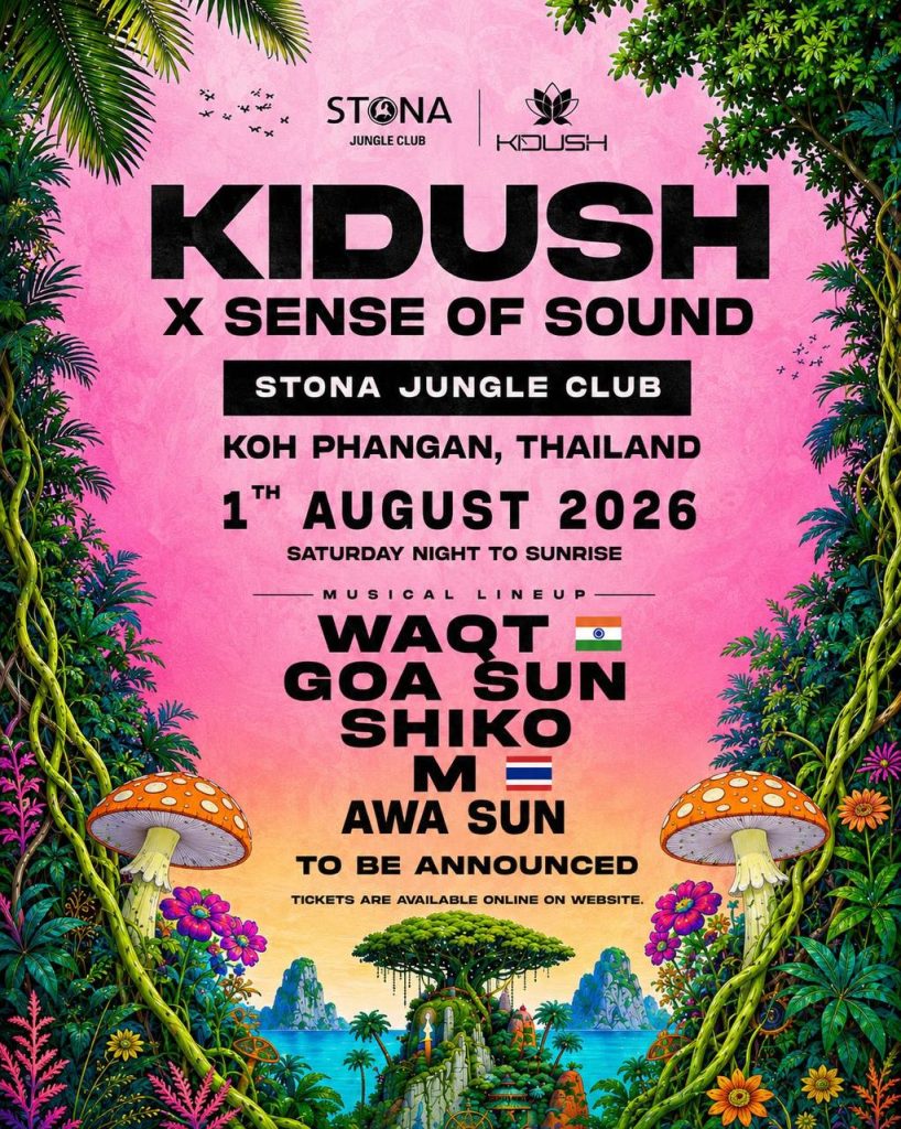 KIDUSH X SENSE OF SOUND at Stona Jungle Club