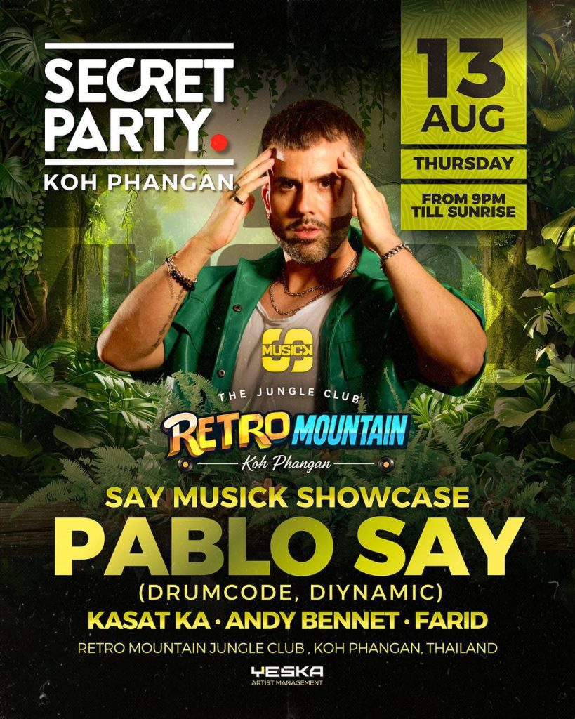 SECRET PARTY – SAY MUSICK SHOWCASE