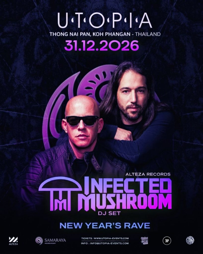 Infected Mushroom at Utopia Koh Phangan