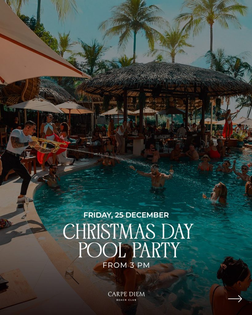 CHRISTMAS DAY POOL PARTY