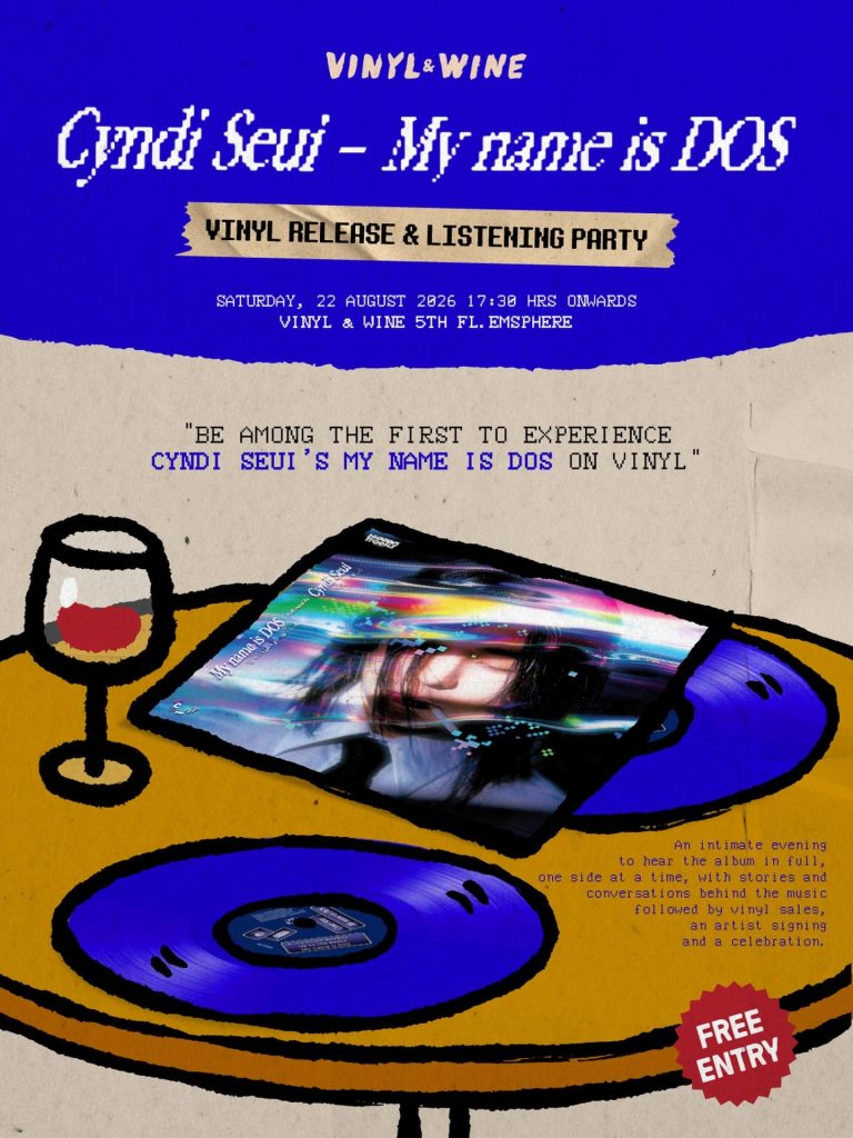 Cyndi Seui – My name is DOS Vinyl Release & Listening Party