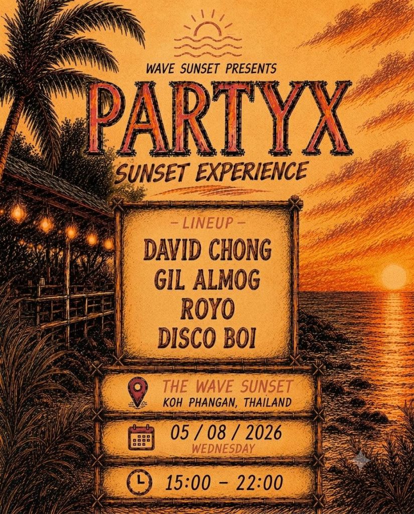 PARTYX Sunset Experience at The Wave Sunset