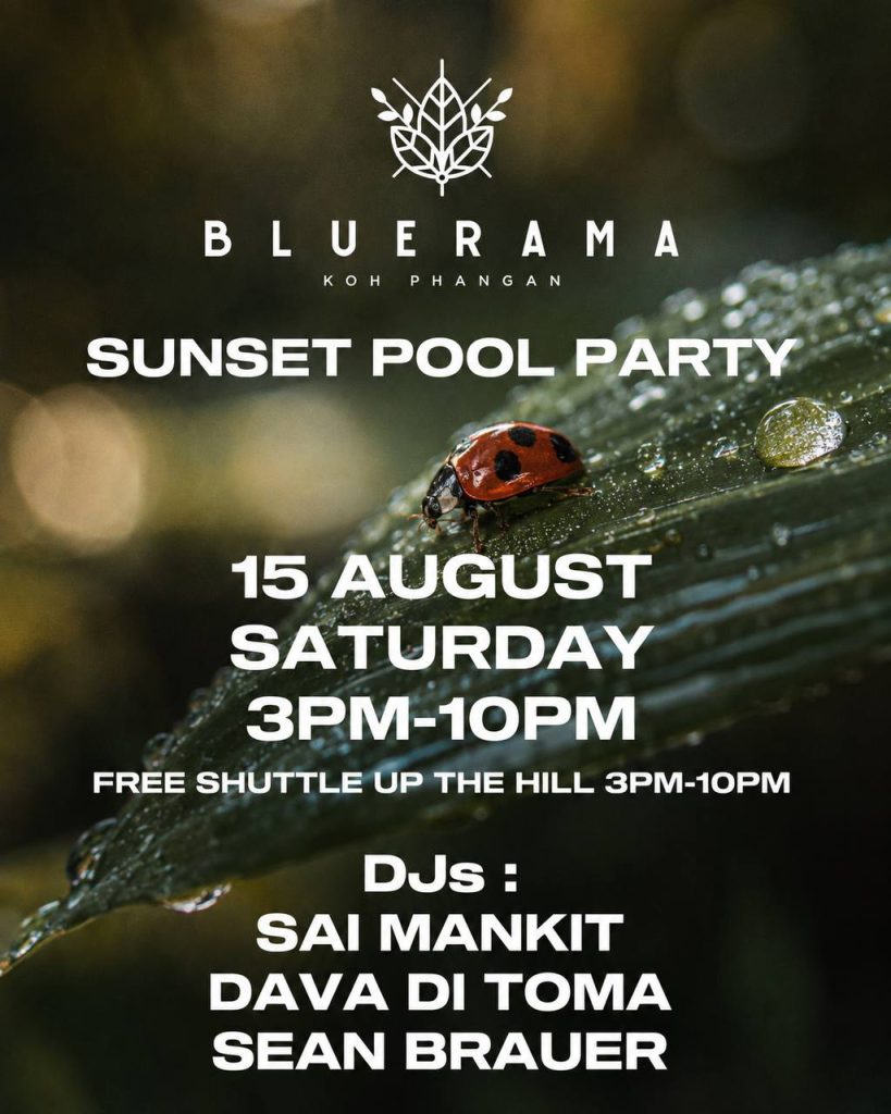 Sunset Pool Party at Bluerama