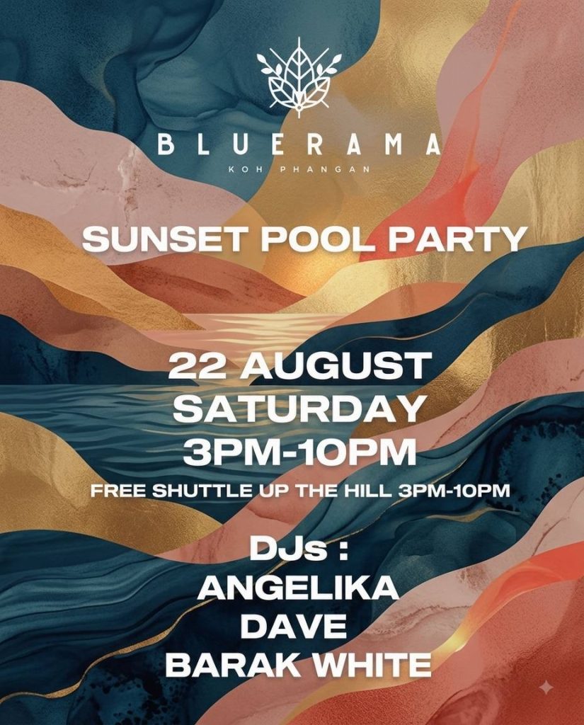 Sunset Pool Party at Bluerama