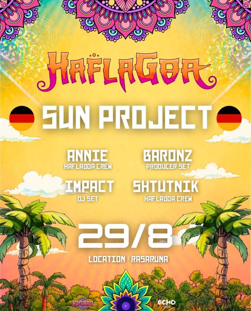 HaflaGoa Presents SUN Project at RasaRuna