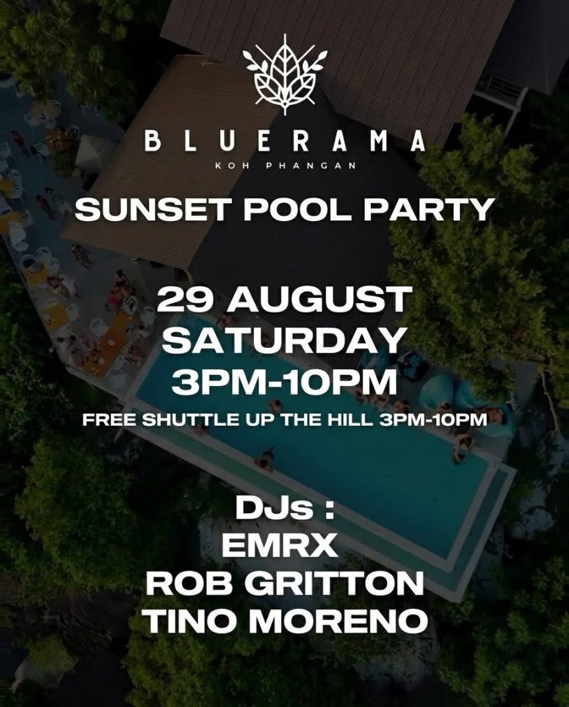 SUNSET POOL PARTY at BLUERAMA