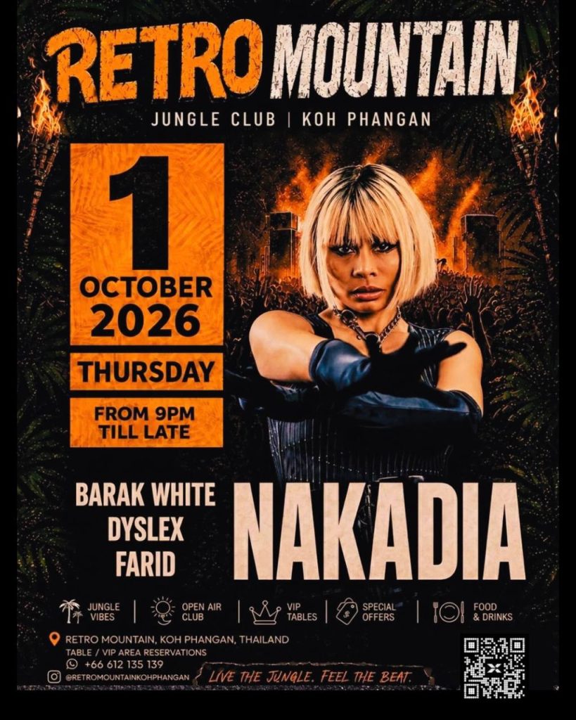 NAKADIA at RETRO MOUNTAIN JUNGLE CLUB