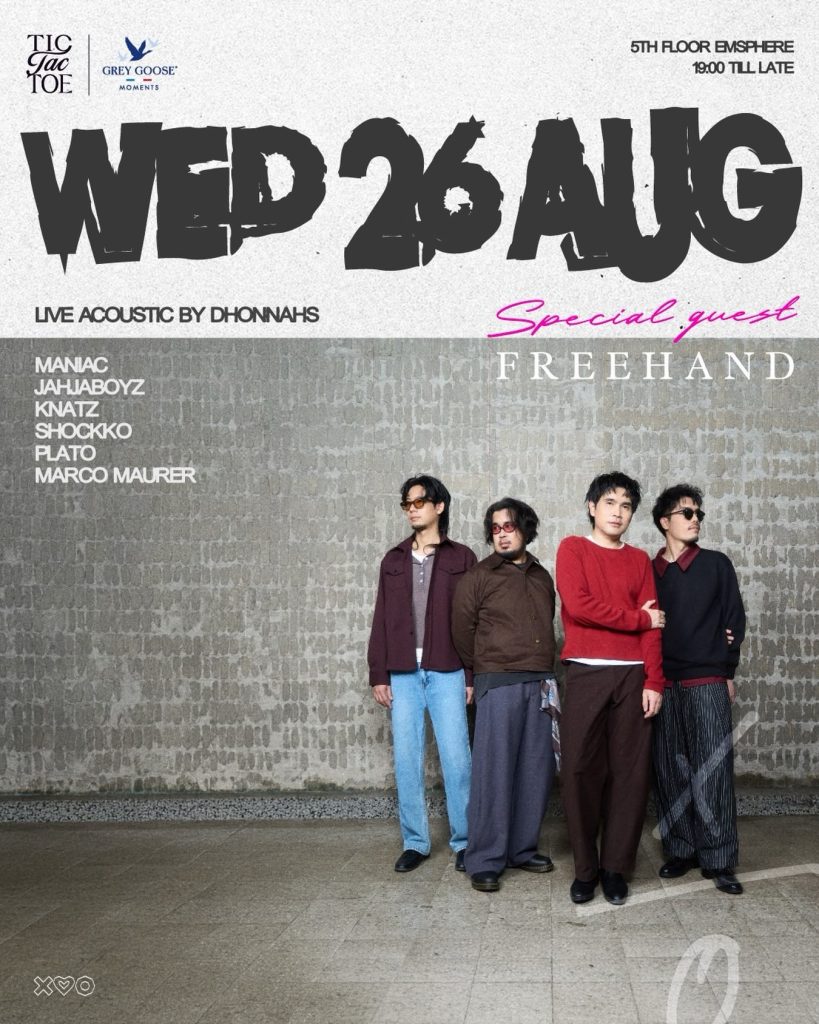 LIVE ACOUSTIC BY DHONNAHS – Special Guest FREEHAND