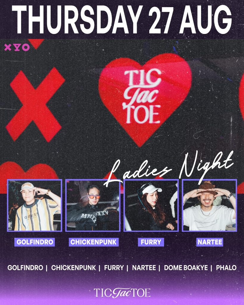 Tic Tac Toe Ladies Night