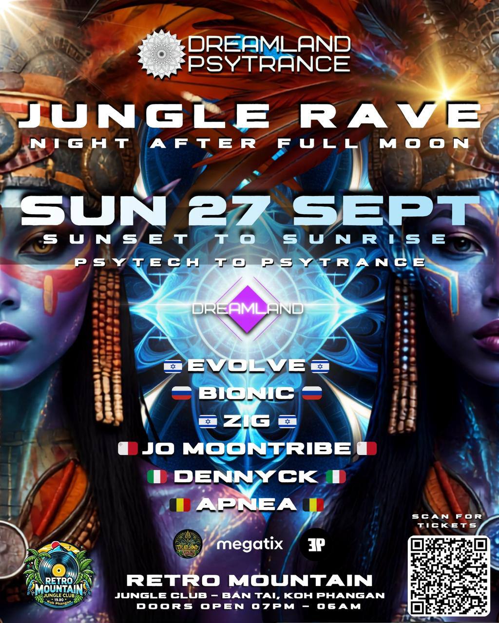 Dreamland Psytrance Jungle Rave