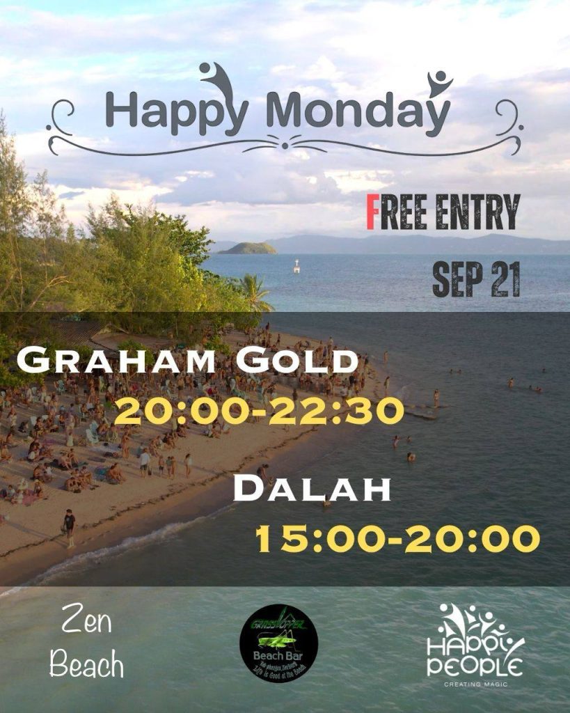 Happy Monday at Zen Beach