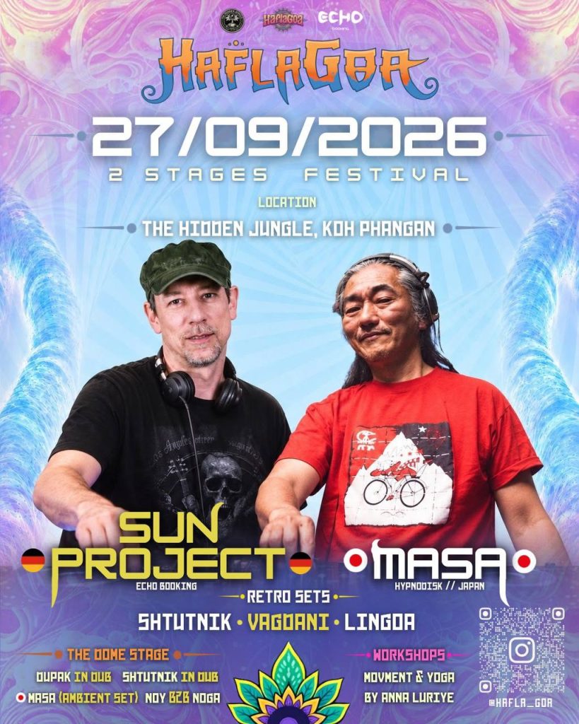 HAFLAGOA:  2-Stages Festival at The Hidden Jungle