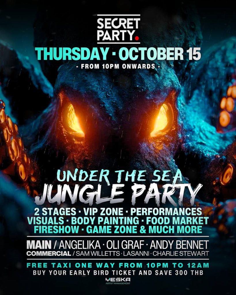 Secret Party: Under The Sea Jungle Party at Secret Party