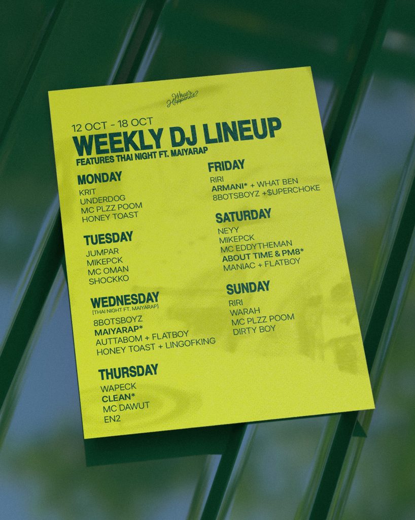 KRIT, UNDERDOG, MC PLZZ POOM, HONEY TOAST